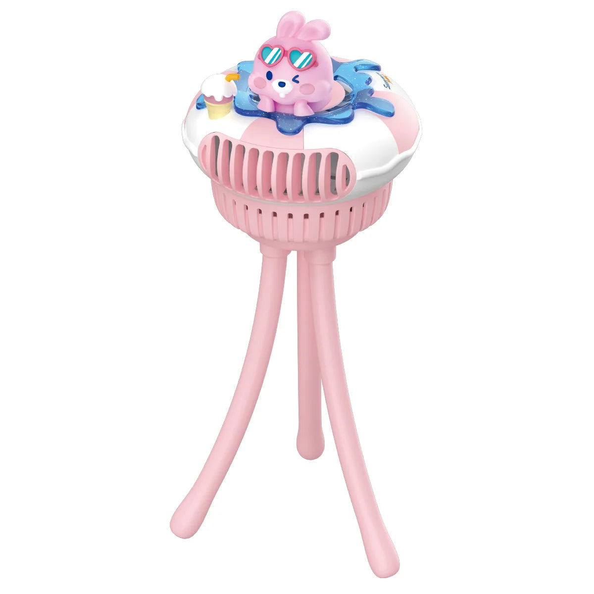 Ventoinha Flexível com Clip para Carrinho e Berço